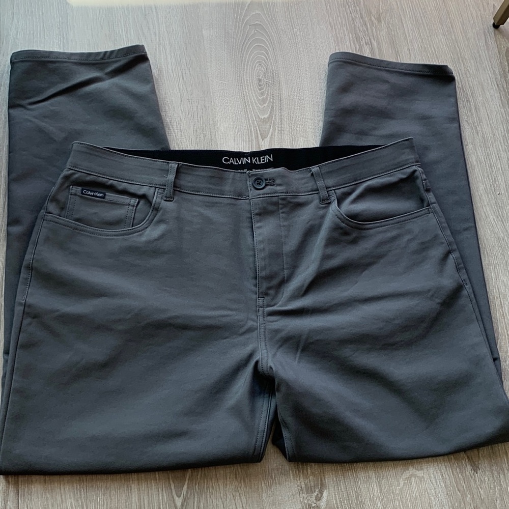 Grey dress pants